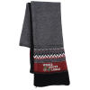View Image 1 of 1 of Chevron Scarf with Zippered Pocket - 24 hr