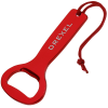 View Image 1 of 4 of Metallic Bottle Opener with Hanging Loop - Closeout