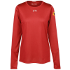View Image 1 of 3 of Under Armour LS 2.0 Locker Tee - Ladies' - Full Colour