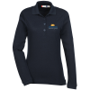 View Image 1 of 3 of Evans Easy Care Long Sleeve Polo - Ladies'