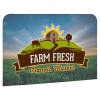 View Image 1 of 1 of EuroFit Tabletop Display - 6 feet - Replacement Graphic