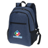 View Image 1 of 5 of 4imprint Heathered 15" Laptop Backpack - Full Colour