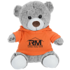 View Image 1 of 3 of Velour Plush Bear with Hoodie