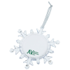 View Image 1 of 6 of Light-Up Snowflake Photo Ornament