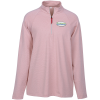 View Image 1 of 3 of CrownLux Performance Micro Stripe 1/4-Zip Pullover - Men's