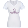 View Image 1 of 3 of American Apparel Blend T-Shirt - Ladies'  - White - Screen