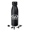 View Image 1 of 4 of Vacuum Bottle with Wireless Bluetooth Ear Buds - 20 oz.