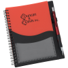 View Image 1 of 4 of Moray Business Card Notebook with Pen- Closeout