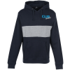 View Image 1 of 1 of Premium Blend Blocked Hoodie