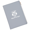 View Image 1 of 5 of Zip Front Pocket Bound Notebook-Closeout
