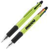 View Image 1 of 5 of Orbitor 4-Colour Stylus Pen - Metallic