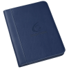 View Image 1 of 5 of Monroe Zippered Padfolio with Notepad