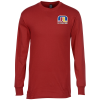 View Image 1 of 3 of M&O Gold Soft Touch LS T-Shirt - Men's - Colours - Embroidered