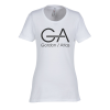 View Image 1 of 3 of Alstyle Ultimate Cotton T-Shirt - Ladies' - White