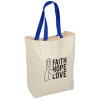 View Image 1 of 4 of Cotton Grocery Tote - 24 hr