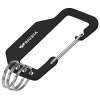View Image 1 of 2 of Flat Carabiner Triple Keychain