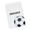 View Image 1 of 3 of Sport Themed Phone Wallet - Soccer Ball