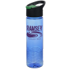 View Image 1 of 3 of Twist Water Bottle with Pop Sip Lid - 24 oz.