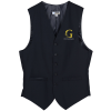 View Image 1 of 2 of Wool Blend High Button Vest - Men's