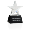 View Image 1 of 3 of Frosted Crystal Star Award