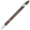 View Image 1 of 6 of Incline Stylus Ridged Metal Pen