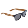 View Image 1 of 2 of Wood Grain Beach Sunglasses - Sides