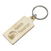 View Image 1 of 1 of Wooden Keychain - Rectangle