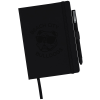 View Image 1 of 4 of Vienna Satin Touch Soft Cover Notebook with Pen - Debossed - 24 hr