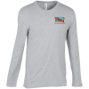 View Image 1 of 3 of Threadfast Ultimate Blend LS T-Shirt - Men's - Embroidered