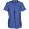 View Image 1 of 3 of Classic Stretch Jewel Neck Blouse - Ladies'