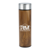 View Image 1 of 2 of Quietcity Vacuum Bottle - 16 oz. - Wood