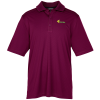 View Image 1 of 3 of Dade Textured Performance Polo - Men's - Embroidered - 24 hr