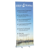 View Image 1 of 3 of Aurora Retractable Banner Display - 34"