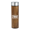 View Image 1 of 2 of Quietcity Vacuum Bottle - 16 oz. - Wood - 24 hr