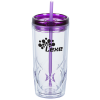 View Image 1 of 4 of Refresh Simplex Tumbler with Straw - 16 oz. - Clear