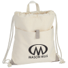 View Image 1 of 2 of Recycled 8 oz. Cotton Drawstring Sportpack