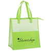 View Image 1 of 3 of Matte Laminated Shoreside Cooler Tote