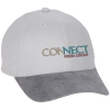 View Image 1 of 3 of Jena Cotton Twill Suede Bill Cap