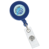 View Image 1 of 4 of Bryce Domed Retractable Badge Holder with Alligator Clip