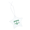 View Image 1 of 2 of Hammered Glass Ornament - Star