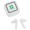 View Image 1 of 8 of True Wireless Auto Pair Ear Buds and Wireless Pad Power Case