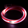 View Image 1 of 2 of Flashing LED Tube Bracelet - Candy Cane