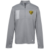 View Image 1 of 3 of adidas 3-Stripes Double Knit 1/4-Zip Pullover