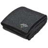 View Image 1 of 6 of Sherpa Backed Heathered Blanket
