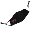 View Image 1 of 4 of Comfy Performance 2-Ply Face Mask - Embroidered