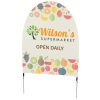 View Image 1 of 1 of Sunrise Sign - 3 feet x 5 feet - Spike Base