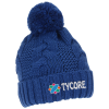 View Image 1 of 4 of Divergent Knit Pom Toque