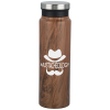 View Image 1 of 3 of Trend Setter Vacuum Bottle - 20 oz - Wood