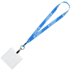 View the Economy Lanyard - 3/4" with Vinyl ID Holder