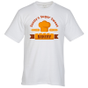 View Image 1 of 3 of Everyday Cotton T-Shirt - Men's - White - Full Colour